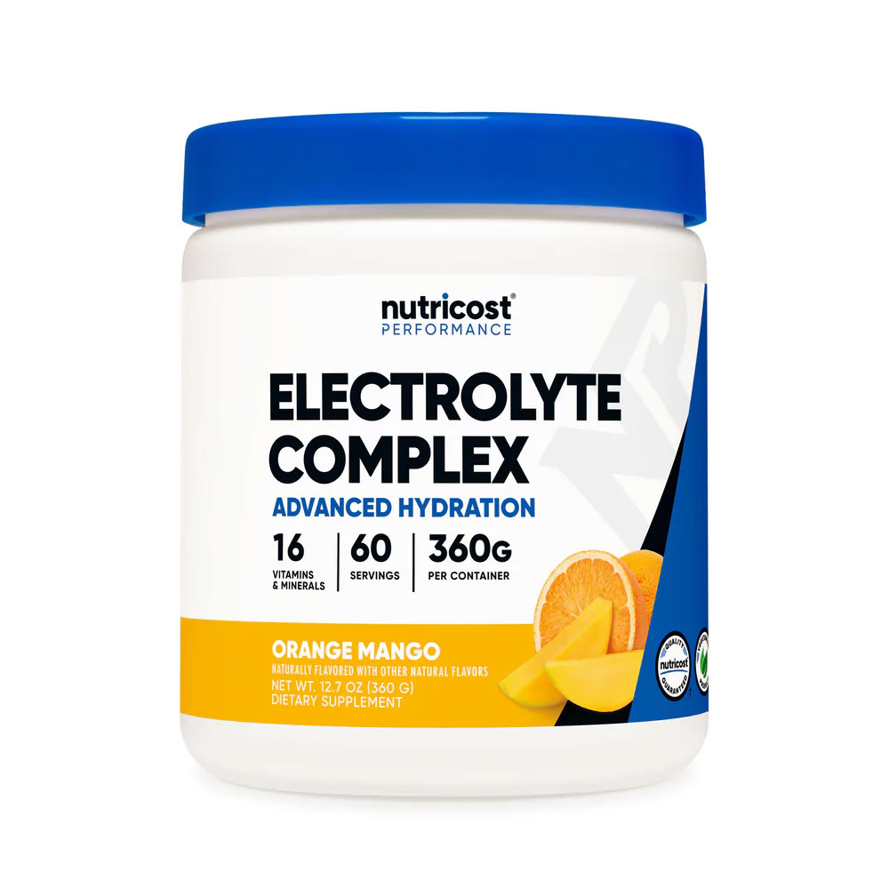 [USA] Nutricost ニュートリコスト 電解質コンプレックス Electrolyte Complex 60サーブ オレンジマンゴー味