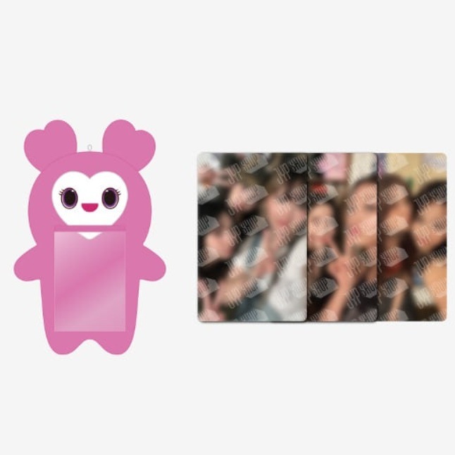 TWICE LOVELY PHOTOCARD HOLDER PLUSH - ONCE AGAIN