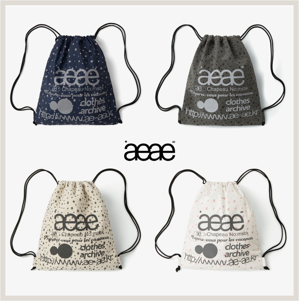 WEB LOGO GYM SACK 飾りなし リュック・デイパック / 26SS