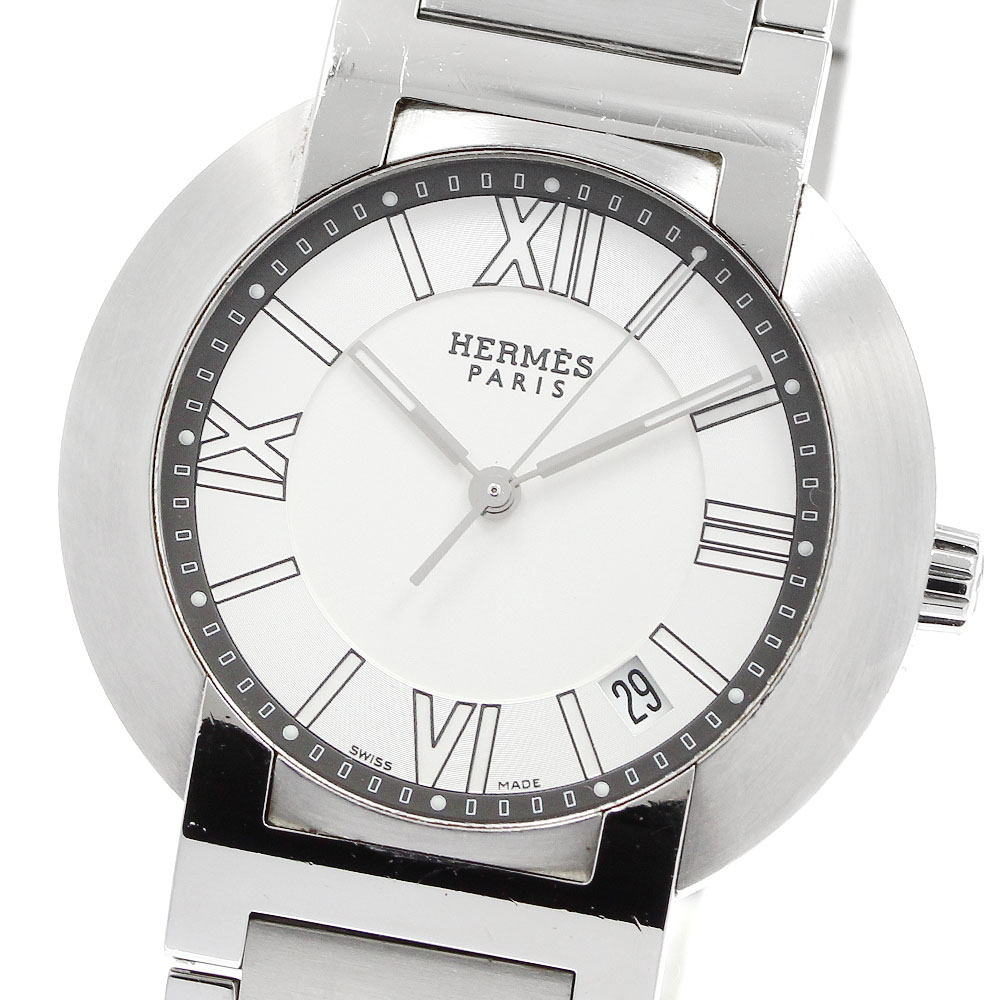 エルメス HERMES NO1.710 ノマード デイト オートクォーツ メンズ _953574【中古】