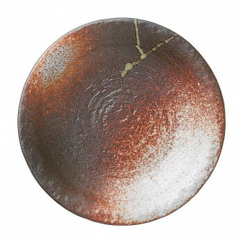 光洋陶器 花伝 明志野 石目尺皿 51562003