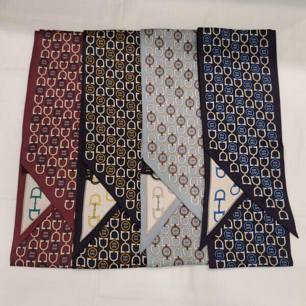 FKS006_ 男女兼用両面シルクスカーフ