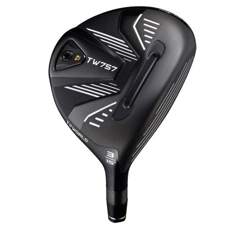 本間ゴルフ フェアウェイウッド T//WORLD TW757 FW VIZARD FOR TW757 ロフト角:18 番手:FW#5 フレックス:R ブラック