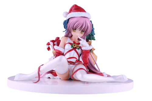 チャンピオンRED いちご表紙絵 駒都えーじ画 白スクール水着でクリスマス装飾 フィギュア (ノンスケールコールドキャスト製塗装済み完成品)