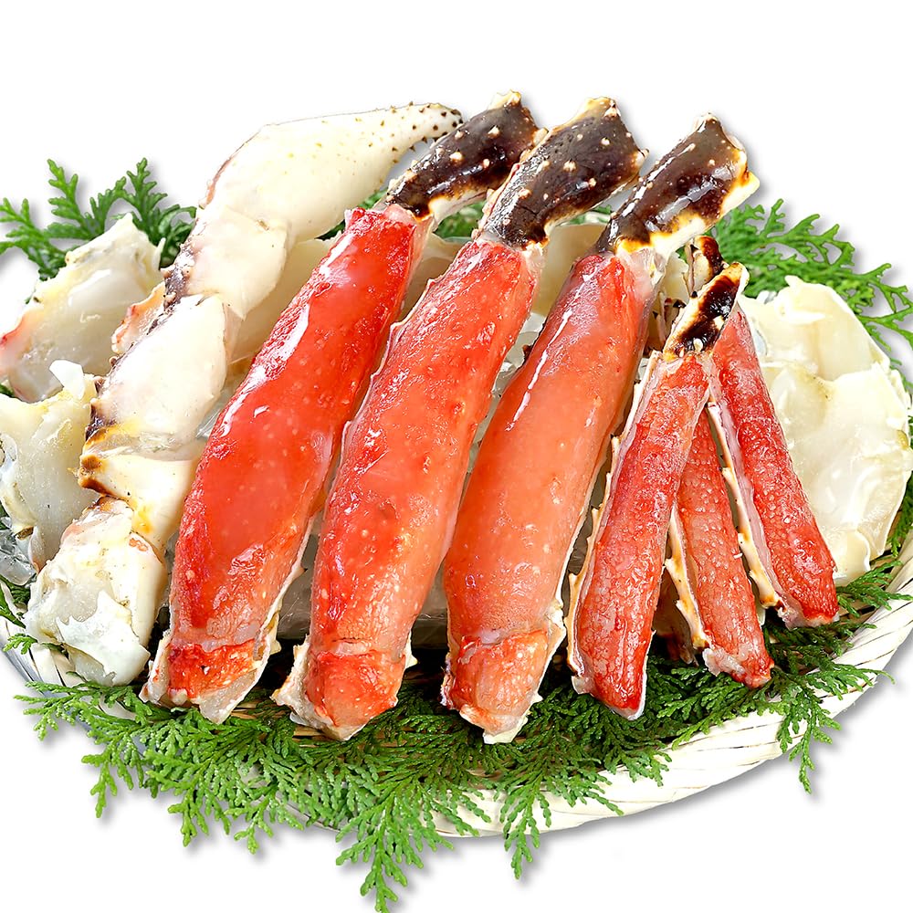 タラバガニ カット済み ハーフポーション 工場直売の本たらば蟹【蟹卸直売店 TMフーズ】 (生タラバガニ 800g)