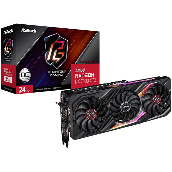 RX7900XTX PG 24GO Radeon RX 7900 XTX Phantom Gaming 24GB OC [グラフィックボード]