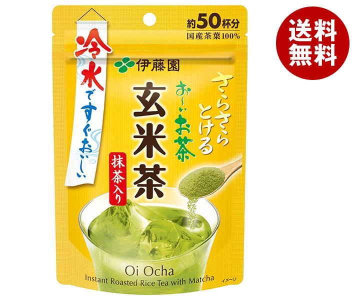 伊藤園 さらさらとける おいお茶抹茶入り玄米茶 40g＊6袋入＊(2ケース)