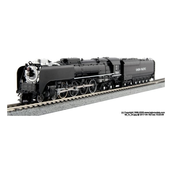 UP FEF-3蒸気機関車 #844 黒 12605-2