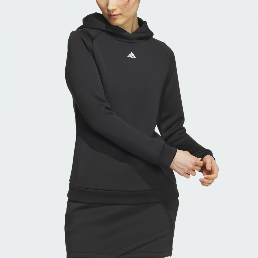 ADIDAS GOLF 3Dデボスド長袖スペーサーニットフーディHY0907