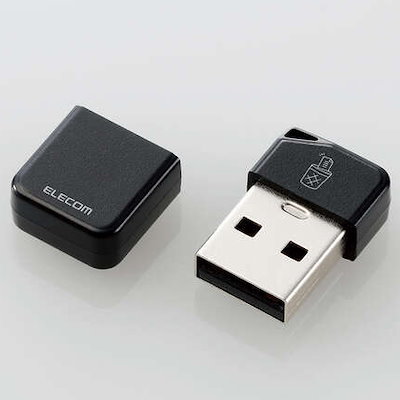 他サイト： エレコムELECOM USB3.2(Gen1)対応　誤消去防止ソフト対応メモリ 32GB(ブラック) MFUSB3032GBKの商品画像