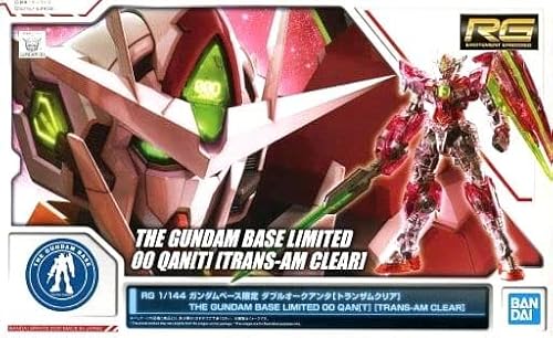 RG 1/144 ガンダムベース限定 ダブルオークアンタ[トランザムクリア] 機動戦士ガンダム00(ダブルオー)