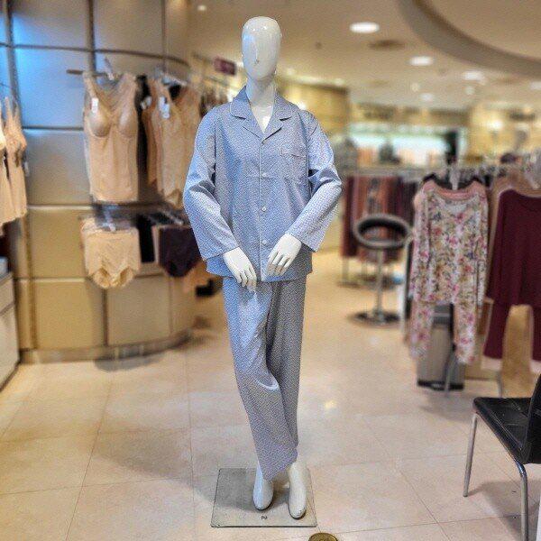 WPA2452MLB_綿70番手 ブロック 四角 ナ염 男性잠