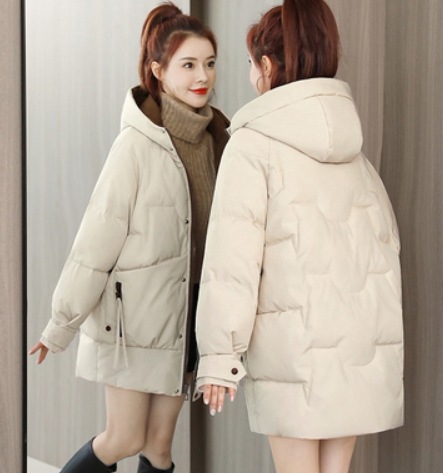 アウター デート モテアイテム もこもこアウター ボアブルゾン ミモレ丈 長袖 フード付き ダウン 可愛い きれいめ 上品 おしゃれ かっこいい 可愛い ラブリー キュート ガーリー クール