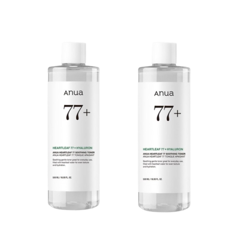 ドクダミ77 スージングトナー 500ml1+1