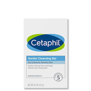 Cetaphil ドライ/敏感肌4.50オズ（6パック）についてはジェントルクレンジングバー 4.5