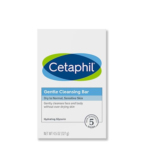 Cetaphil ドライ/敏感肌4.50オズ（6パック）についてはジェントルクレンジングバー 4.5