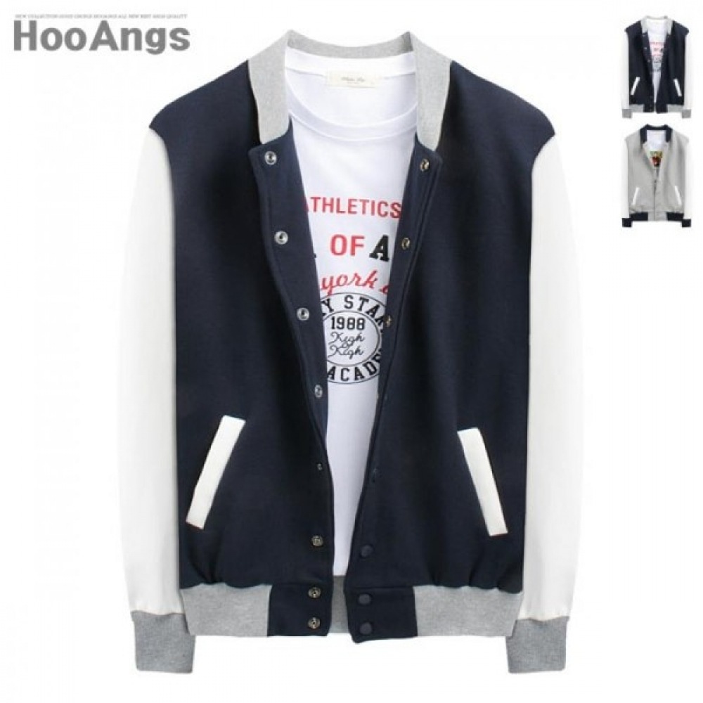 (ジュアンス) ベーシックスリーブレザーベースボールジャンパー BMJP1280