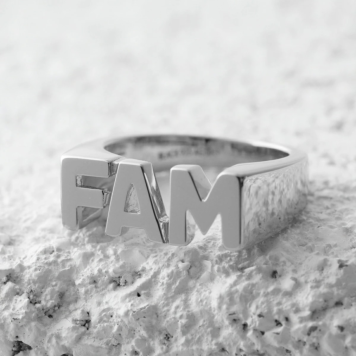 MARIA BLACK マリアブラック リング FAM Ring ファム 500462AG レディース メンズ シルバー925 指輪 レタリング アクセサリー Silver-HP