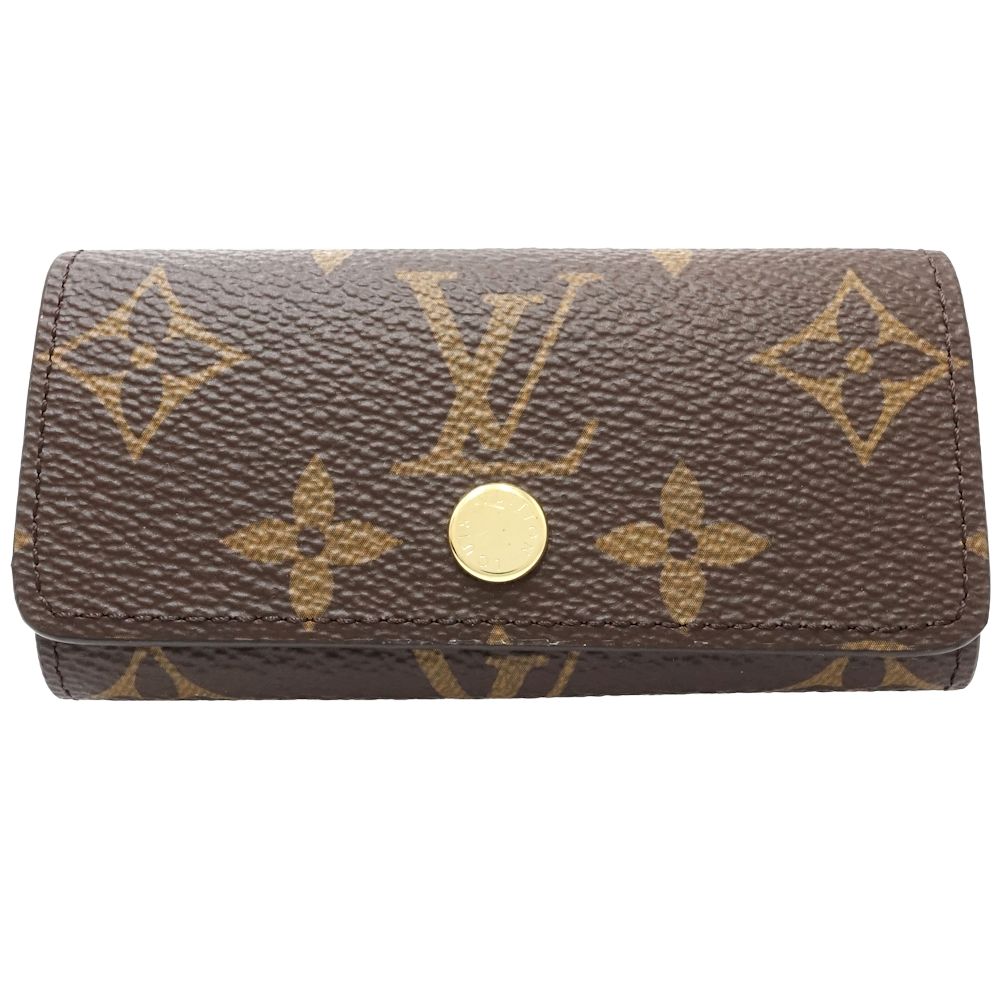 モノグラム ミュルティクレ4 M69517 キーケース 4連 ブラウン/181012 新品