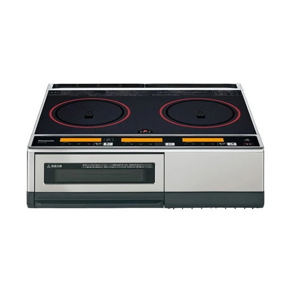 IHクッキングヒーター 2口 据置型 据え置きコンロ 単相200V IHコンロ IH調理器 卓上IH調理器 鉄ステンレス対応 揚げ物 一人暮らし 新生活 家族 自炊 KZ-KL22E3