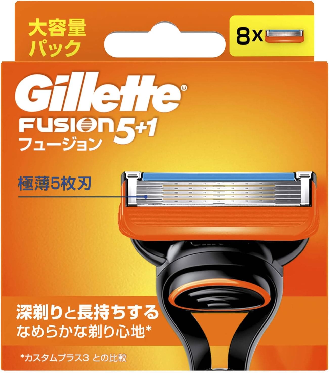 Gillette P&G ジレット フュージョン マニュアル 替刃 8個入 4,761円