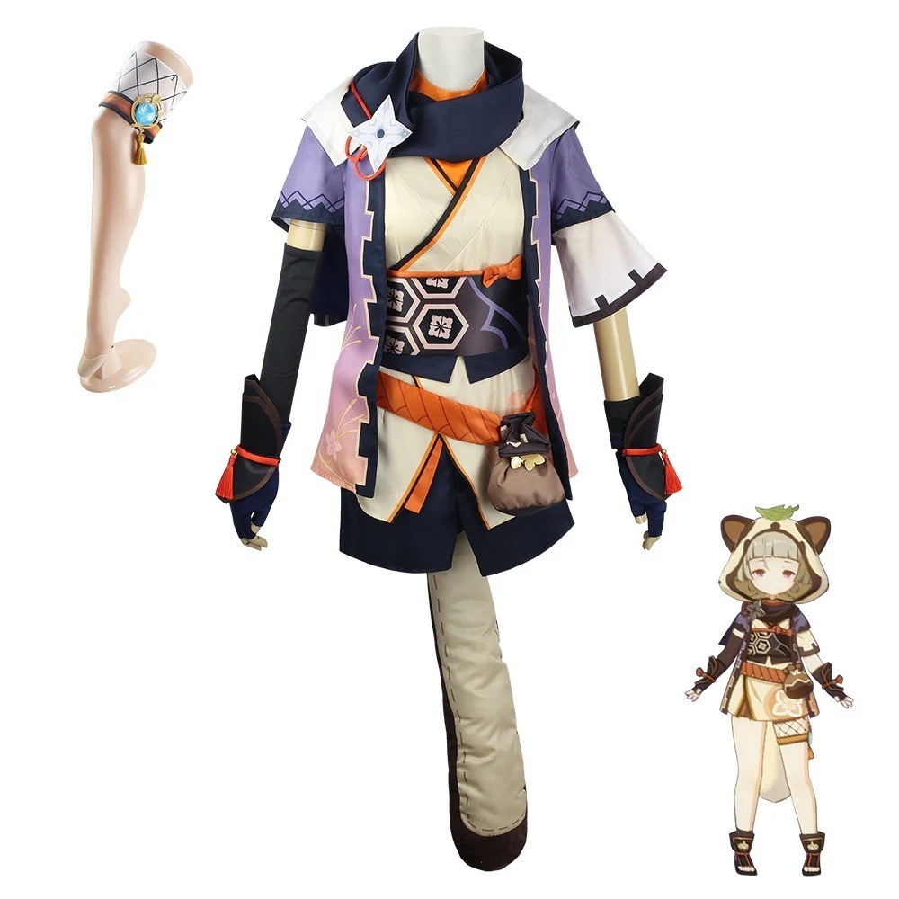 【最安値挑戦】元神cos服忍里タヌキ早柚フルセットコスプレアニメゲームコスプレ舞台服