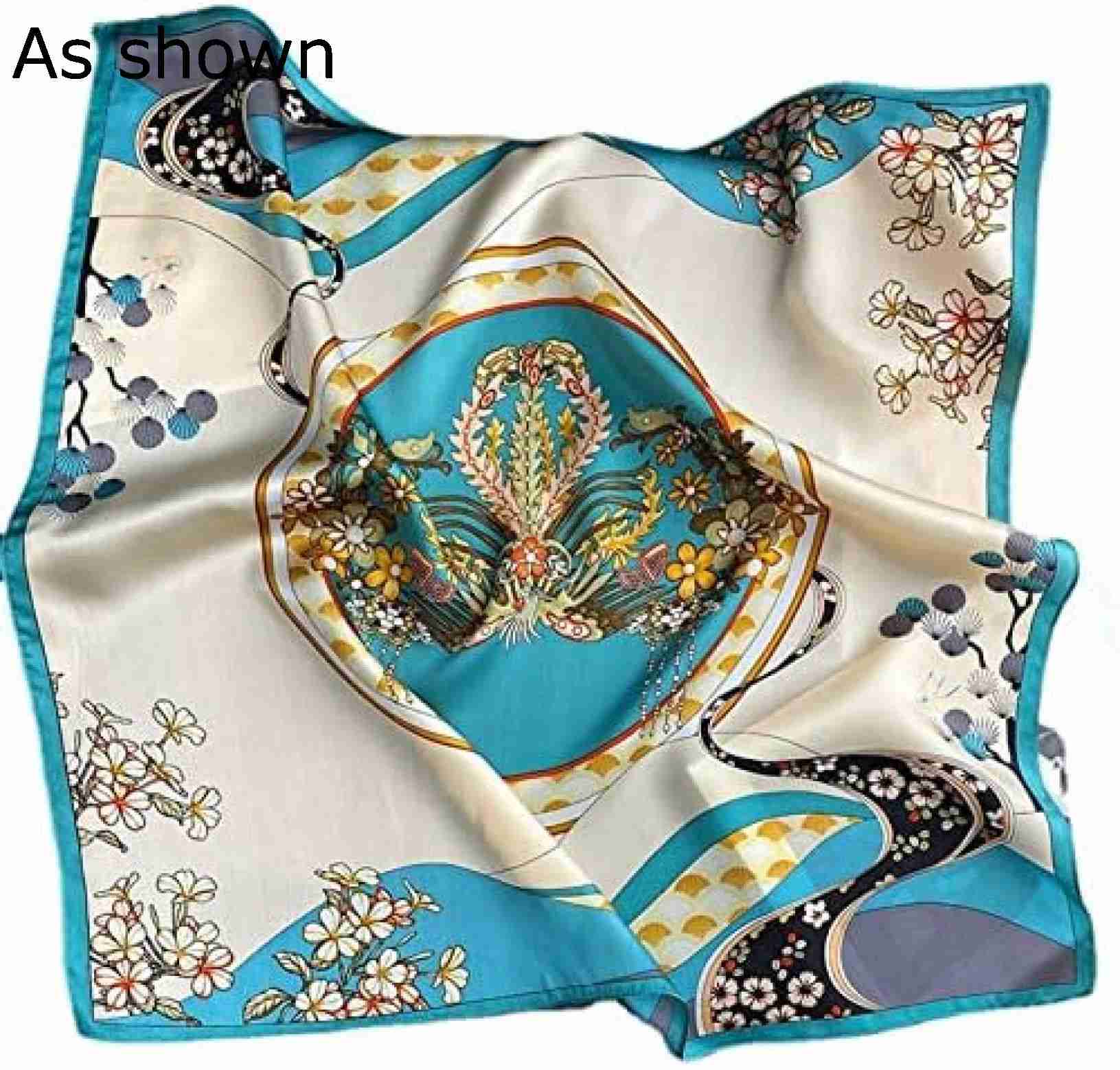 【20%OFFクーポン～】レディース スカーフ プリントスクエアスカーフ女性ショールスカーフ装飾ネックスカーフスカーフ 制服用 カジュアル上品 結婚式