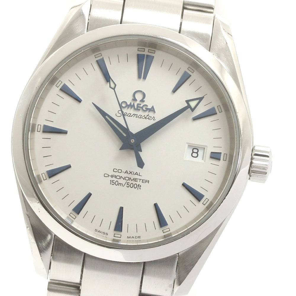 オメガ OMEGA 2503.33 シーマスター アクアテラ デイト コーアクシャル 自動巻き メンズ _869128【中古】