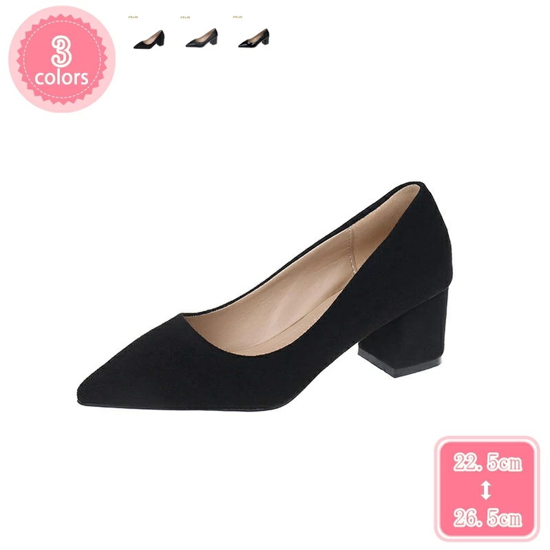 777円OFFクーポン レディースパンプス ポインテッドトゥ スリッポン 走れる 楽 フォーマル 5.5cmヒール ミドルヒール レディースファッション 脱げない 柔らかい 痛くない 歩きやすい オフ