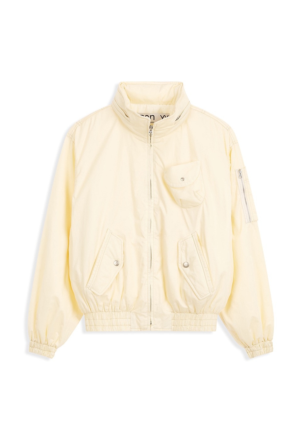 【OPEN Yy】26SS COTTON CARGO BOMBER : YELLOW