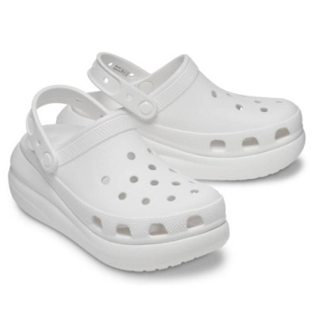 クロックスクラッシュクロッグホワイト 207521-100
