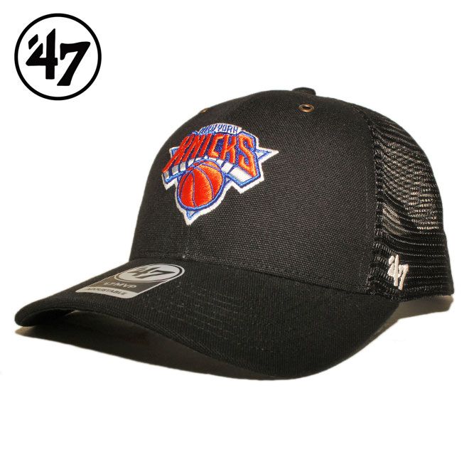 47ブランド カーハート ニックス ニューヨーク NBA スナップバック メッシュキャップ コラボ 帽子 最旬ダウン