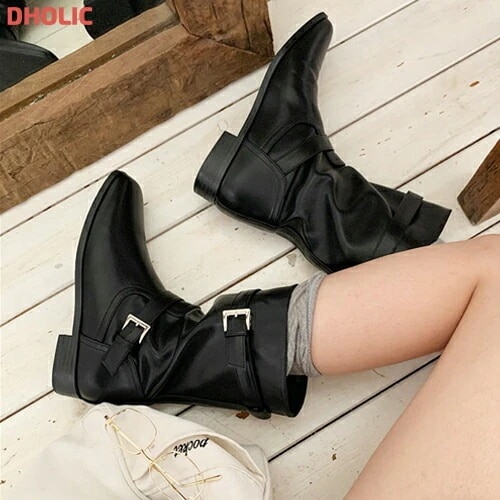 バックルミドルブーツ・1939802