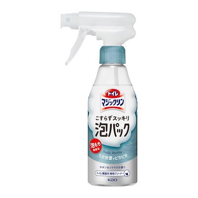 他サイト： 花王　トイレマジックリン こすらずスッキリ泡パック 本体 300mL サボン&シトラスの香りの商品画像