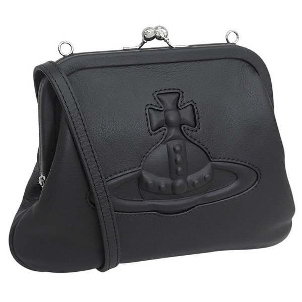 ヴィヴィアンウエストウッド バッグ レディース 2WAY ショルダーバッグ クラッチ レザー ブラック VIVIENNE VIVIENNE’S CLUTCH 52050001L001SN401 VIV