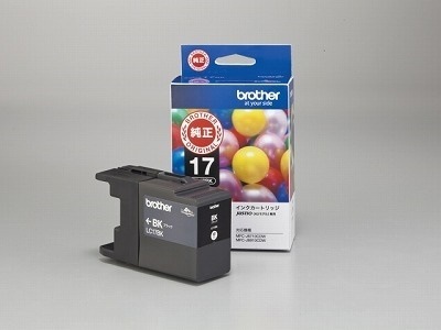 ブラザー 純正品 インクカートリッジ 大容量 ブラック LC17BK 【送料無料】
