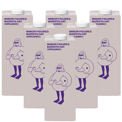 他サイト： 6本セット 有機 バリスタオーツミルク 1000ml MINOR FIGURES ORGANIC OAT MILK マイナー オーツミルクの商品画像