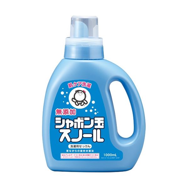 （まとめ）シャボン玉 スノール本体 1000ml 1本 [x5セット]