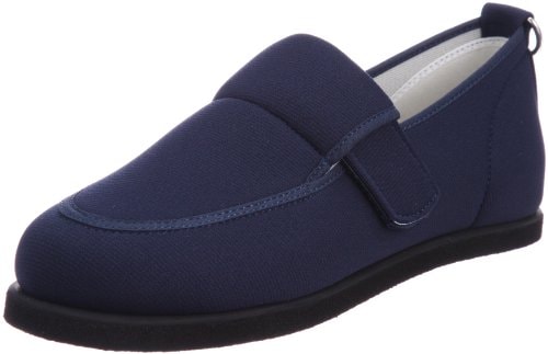 ニチマン 介護靴 マイハート3（片足） ネイビー 23.5片方 マイハート3