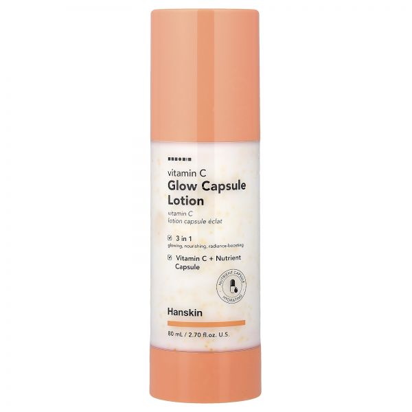 , Vitamin C Glow Capsule Lotion, 2.7 fl oz 80 ml