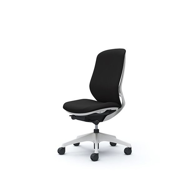 オカムラ シルフィー 肘なし 背クッション ハイ C637XWFSF1 ブラック [オフィスチェア]