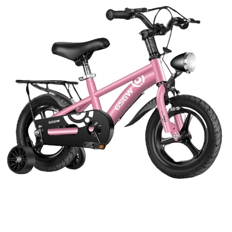 子供用自転車 補助輪付き 12/14/16/18インチ 幼児用自転車2-11歳 男の子 女の子 高さ調節可能 キッズバイク 誕生日プレゼント バランス感覚養成 高炭素鋼素材 安全で耐久性があり子供自転