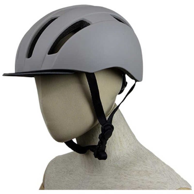 バナナワークス　自転車用ヘルメット 文鳥 ブンチョウ(Mサイズ：54～58cm/マットグレージュ) マットグレージュ　BUNCHO