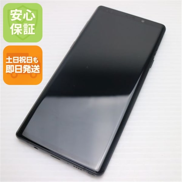 美品 SC-01L Galaxy Note9 ミッドナイトブラック 53