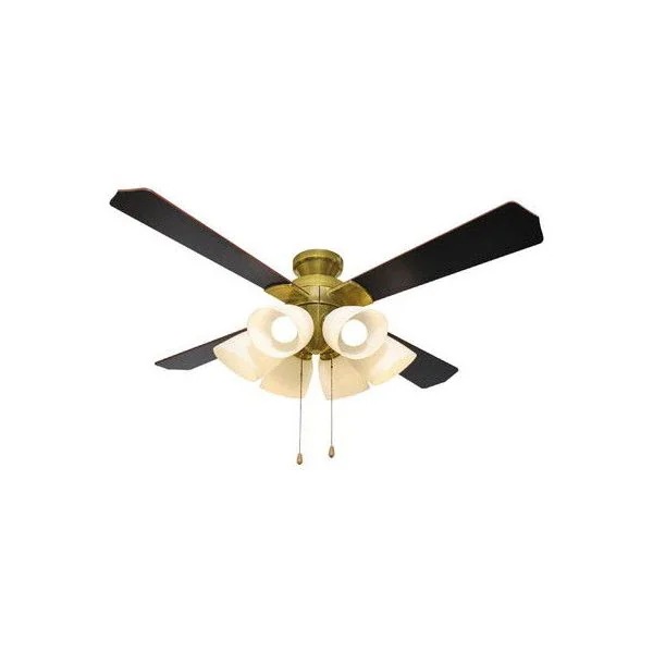 QJ-46AB6ND ブロンズ 洋風シーリングファンライト (6～8畳/調光) 電球別売