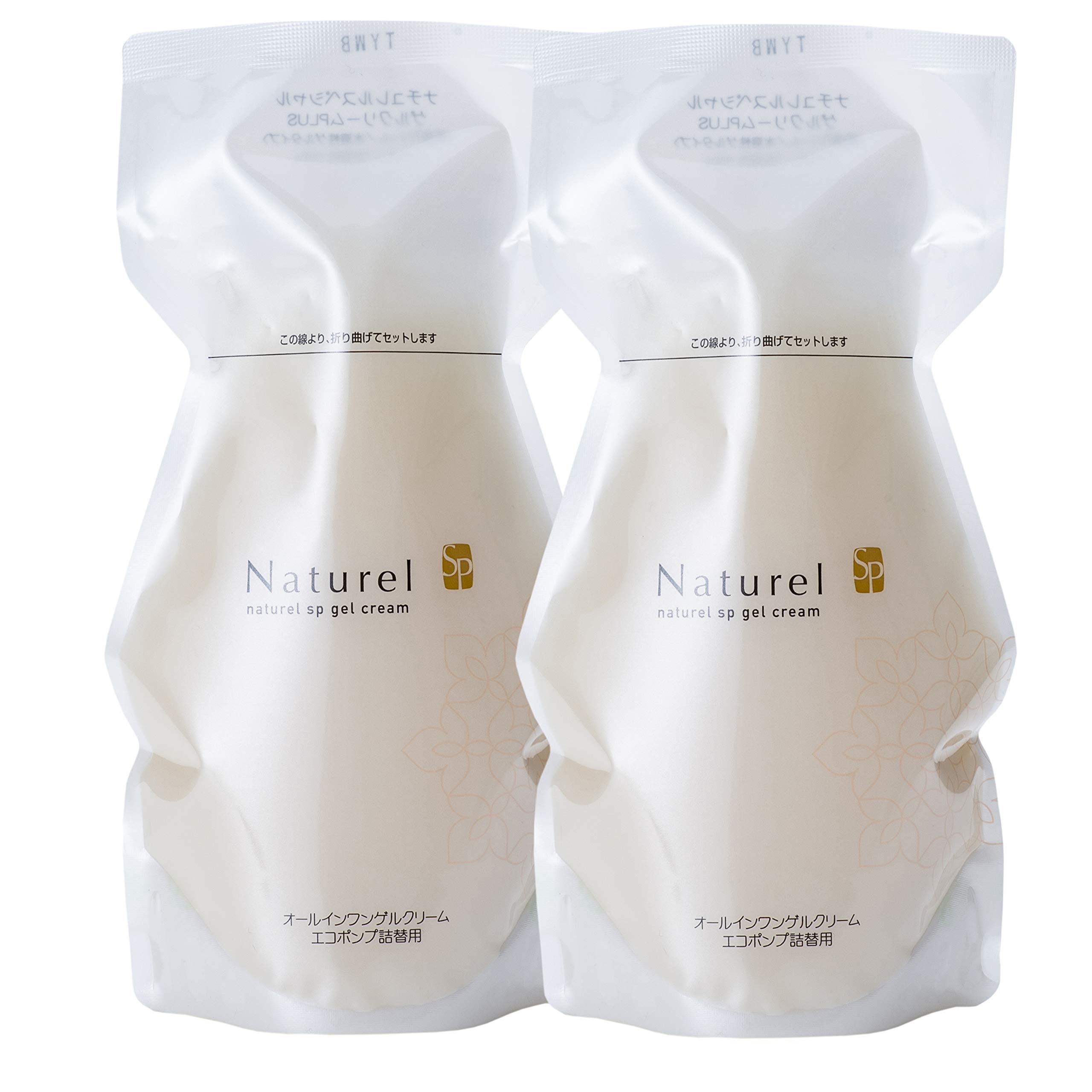 ナチュレルSPゲルクリームシリーズ エコツインセット(550g×2本入り)