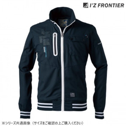 アイズフロンティア ストレッチナイロンワークジャケット 37 ネオブラック M 5920S