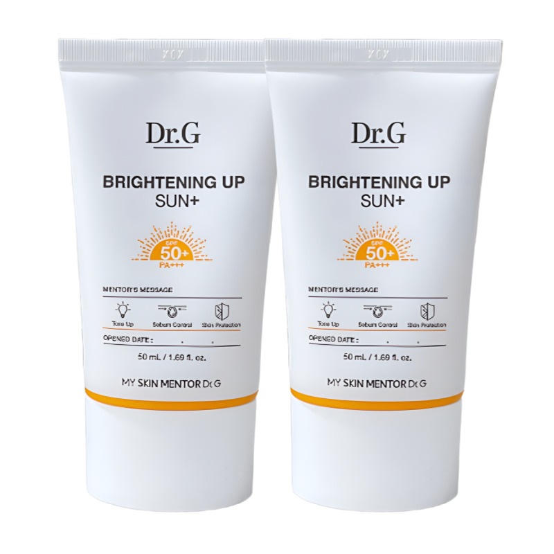 ブライトニング アップ サンプラス トーンアップ 日焼け止め 50m 2個 SPF50+ PA+++