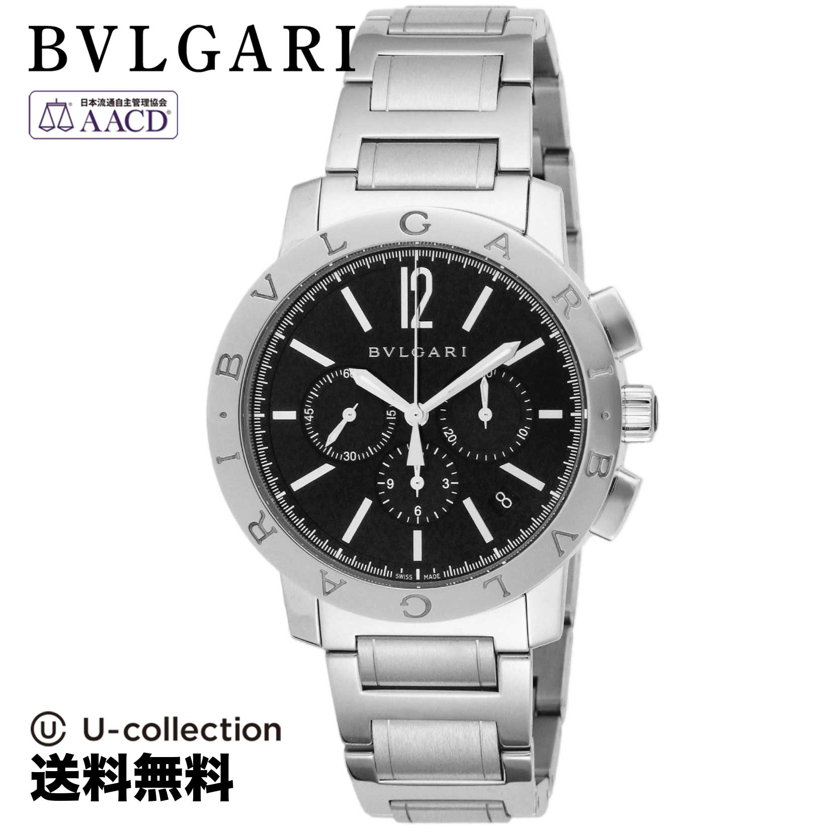 【腕時計】 BVLGARI(ブルガリ) Bvlgari Bvlgari / ブルガリブルガリ メンズ ブラック 自動巻 BB41BSSDCH 時計 ブランド