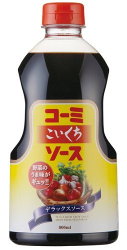 他サイト： コーミ デラックスこいくちソース 800mlの商品画像
